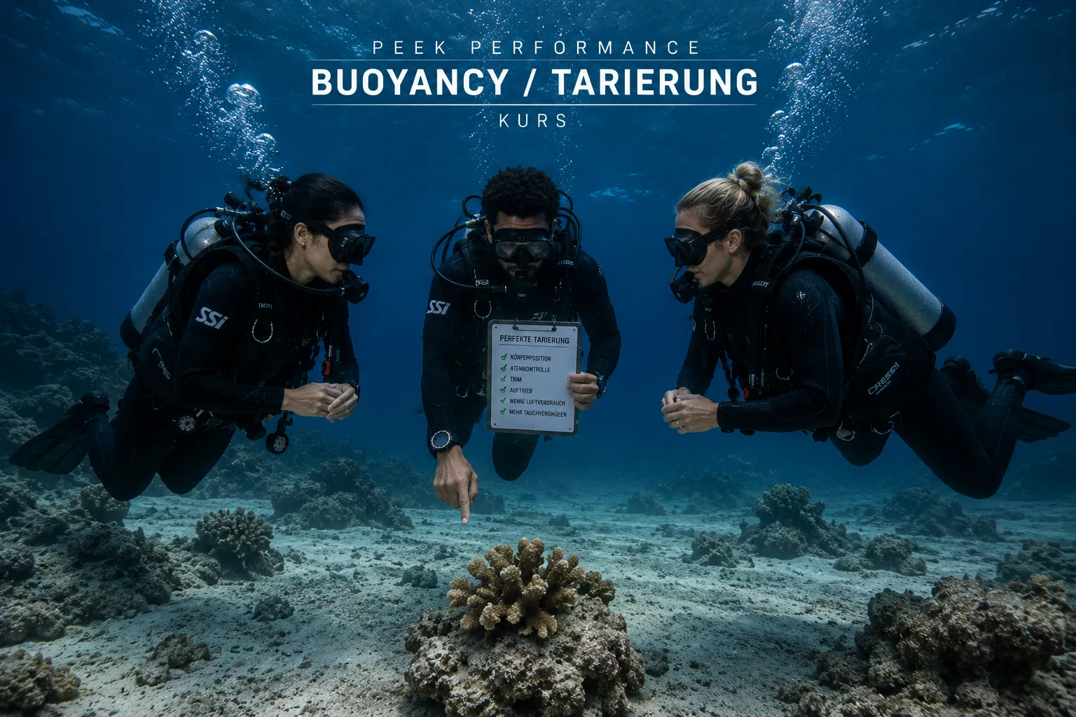 Perfekte Tarierung Specialty Kurs auf Koh Tao