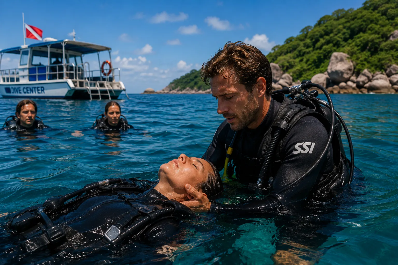 Stress and Rescue Diver Kurs auf Koh Tao