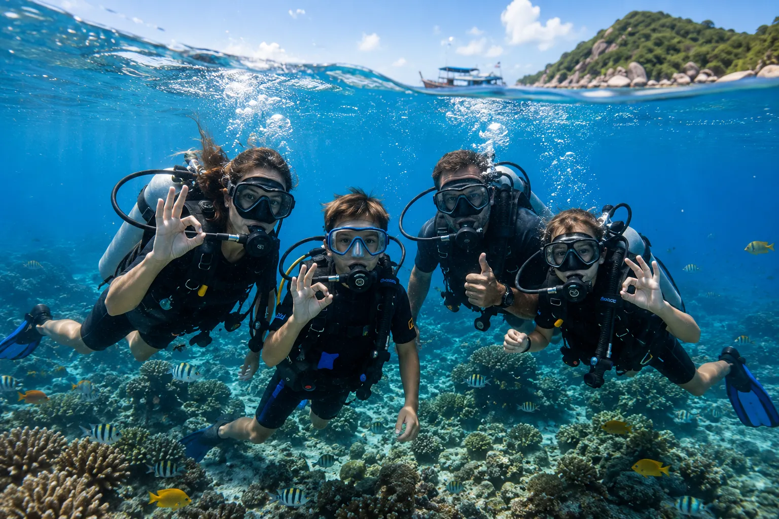 Schnuppertauchen auf Koh Tao